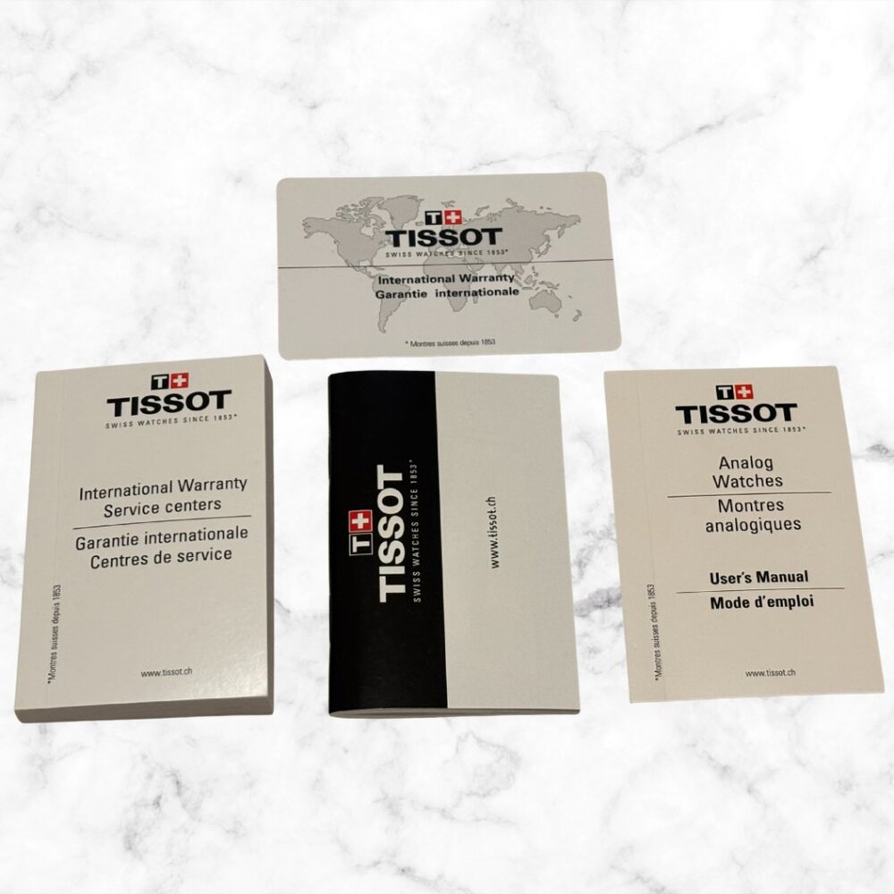 TISSOT PR 100 Swiss Quartz Watch | Full Set Box Papers Booklets Pouch - Picture 15 of 16